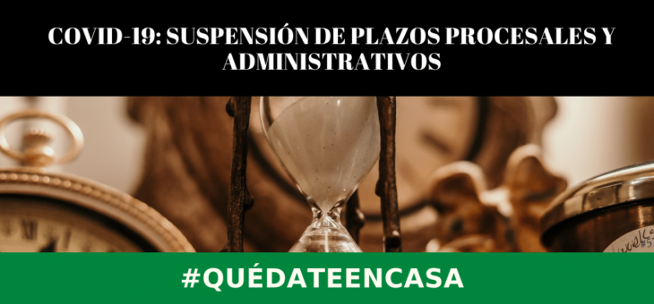 la SUSPENSIÓN DE LABORES, y, por ende, la SUSPENSIÓN DE PLAZOS PROCESALES en los juicios que se tramitan en la Ciudad de México.